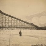 Ski slide, Humboldt Park, 1906. Source: Chicago Park District: Photographs, 157_006_002