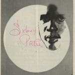 man's face in circle with Sidney Poitiersignature
