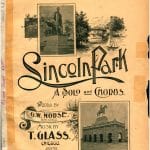 "Lincoln Park, a Solo and Chords"  (Source: Music Information Center, Old Pops & Piano Music Single Sheets Collection)