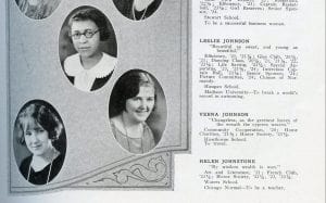 Lake View High School, 1924, seniors