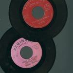Two 45 RPM records