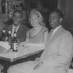 Charles Walton, seated left, at Club DeLisa, 1940s