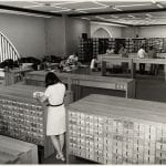 Photo of the BPL - General Library - catalog area in the Johnson Building