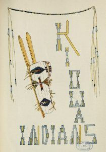 The Indians' Book; Kiowa chapter title page