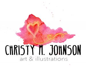 Christy M. Johnson, July 2018 artist in the Brick Wall Gallery