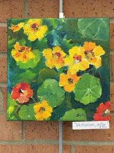 Nasturium, yellow - Artist is Irina Salenko