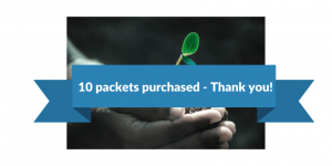 10 packets purchased - thank you!