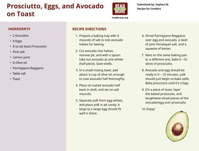 Prosciutto, Eggs, and Avocado Toast