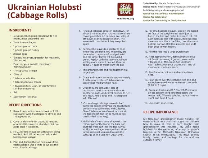 Ukrainian Holubsti