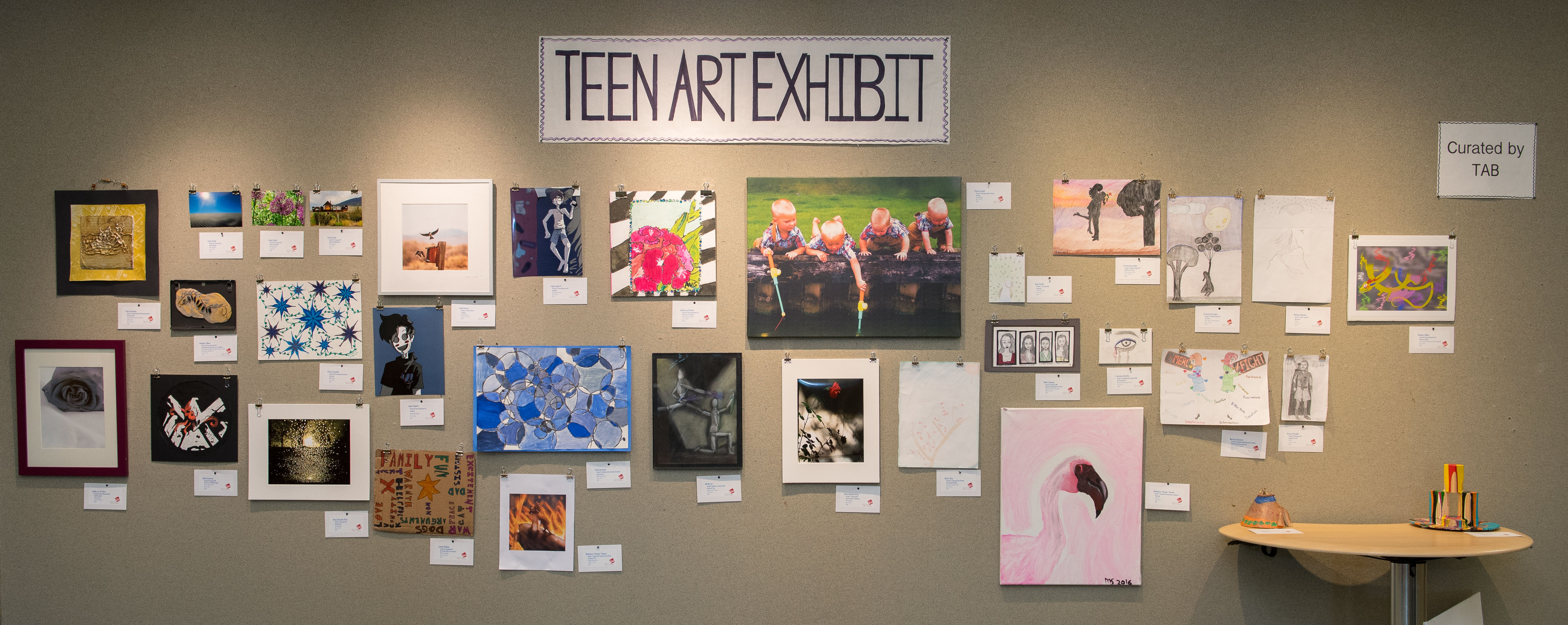 Belmar Library Hosts 2018 Teen Art Exhibit