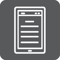 Online Library Icons_E-reader_Grey