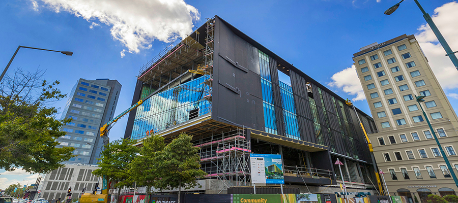 Tūranga (New Central Library), photo by Kirk Hargreaves, Newsline