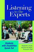 Cover of Listening to the experts