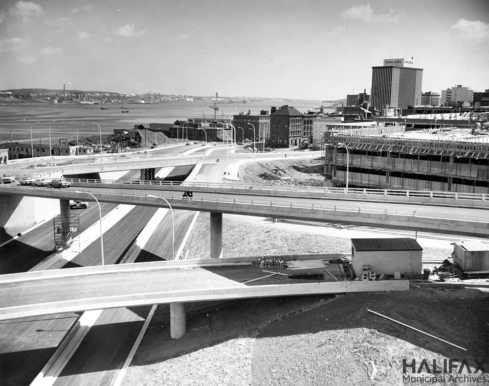 Halifax Municipal Archives: The Cogswell Interchange and the Road to  Nowhere | Halifax Public Libraries