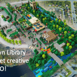 Woodlawn Library visitors get creative with LEGO!