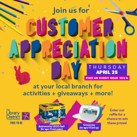 Join us for Customer Appreciation Day at your local branch!