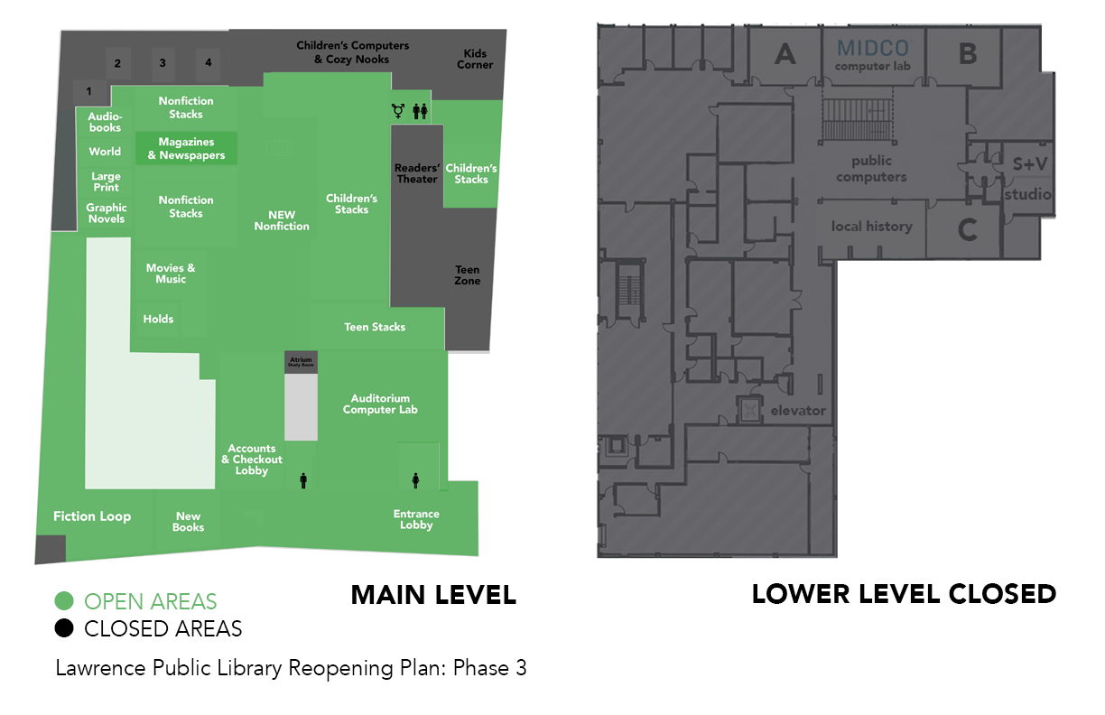 Map Reopening Plan Phase 3 both floors