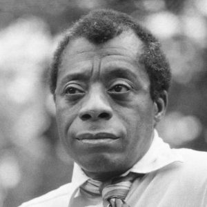 Image is of James Baldwin