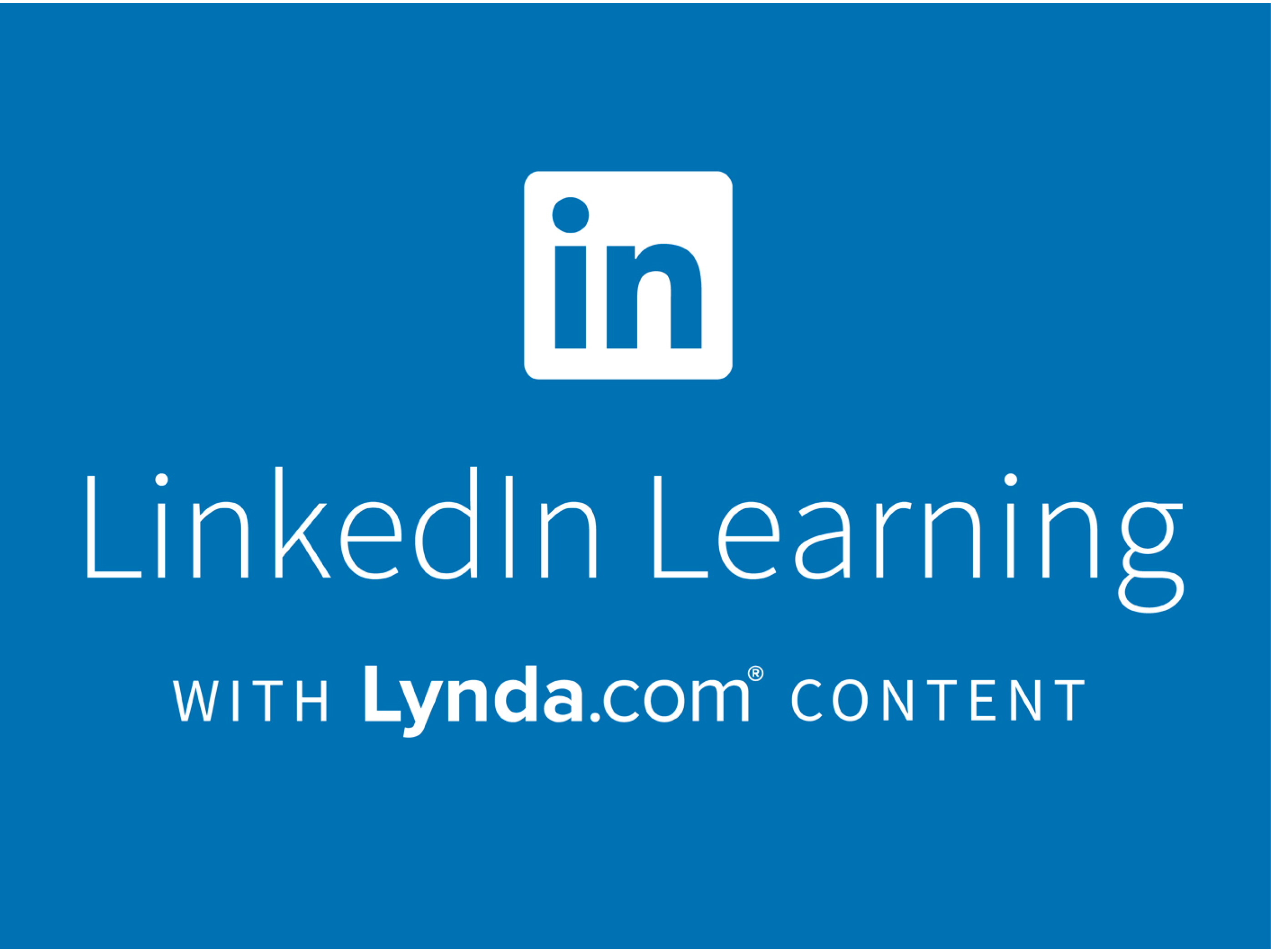 Web graphic for digital library Lynda LinkedIn