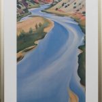 Blue River by Georgia O'Keefe