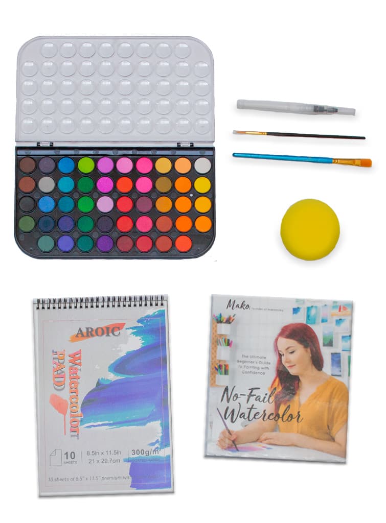 Craft Kit - Watercolor Painting