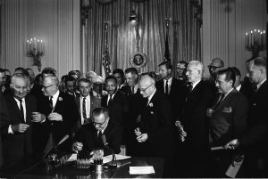 civil rights act 1964 signing
