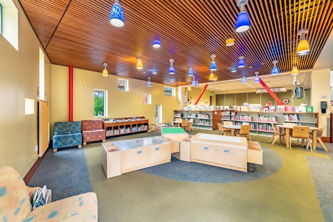 Morgan Hill Library Children's Play Area