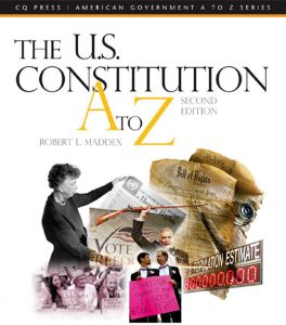 The US Constitution A-Z Second Edition by Robert L. Maddex
