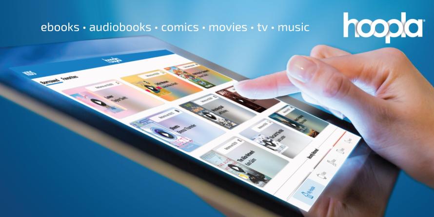 hoopla streaming and downloads: ebooks, audiobooks, comics, movies, tv, music
