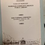 1980 Groundbreaking of Markham Village Library