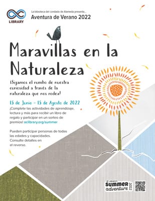 Wonder In Nature Summer Adventure Flyer 2022 Spanish