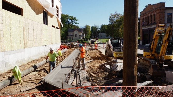 October 2021 Construction Progress - Madisonville