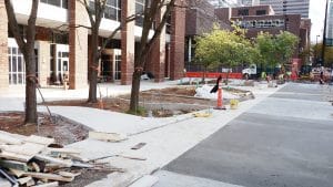 November 2021 Construction Progress - Downtown Main Library