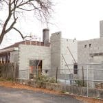 November 2021 Construction Progress - Walnut Hills Branch Library