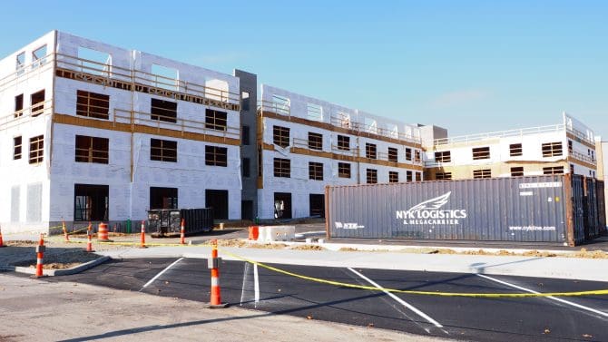 November 2021 Construction Progress - Madisonville