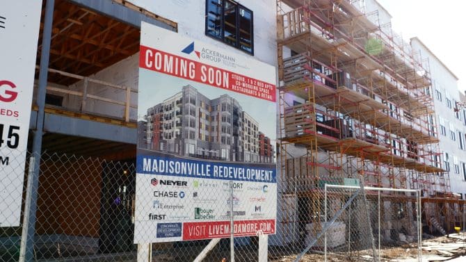 January 2022 Construction Progress - Madisonville Branch Library