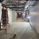 April 2022 Construction Progress - Walnut Hills Branch Library