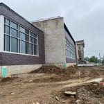 May 2022 Construction Progress - Walnut Hills Branch Library