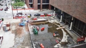 June 2022 Construction Progress - Downtown Main Library Library