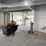 July 2022 Construction Progress - Madisonville Branch Library
