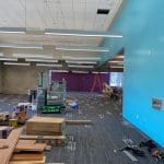 August 2022 Construction Progress - Walnut Hills Branch Library