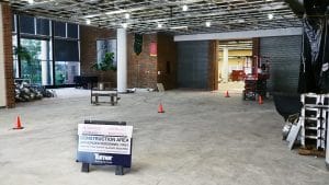 September 2022 Construction Progress - Downtown Main Library