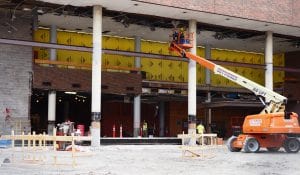 September 2022 Construction Progress Downtown Main Library