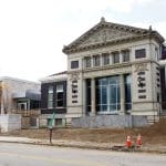 September 2022 Construction Progress - Walnut Hills Branch Library