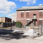 October 2022 Construction Progress - Hyde Park Branch Library
