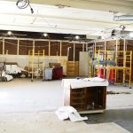 January 2023 Construction Progress - Hyde Park Branch Library
