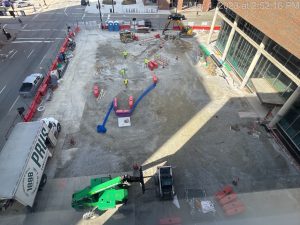 March 2023 Construction Progress - Downtown Main Library