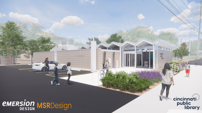West End Branch Library Renderings - Plans Not Final