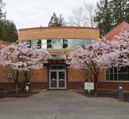 Exterior of Sno-Isle Libraries Service Center