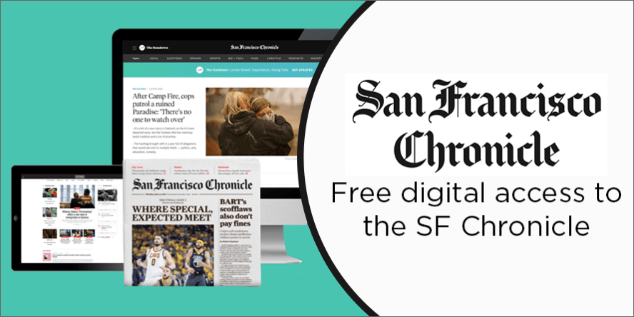 San Francisco Chronicle: Free digital access to the SF Chronicle